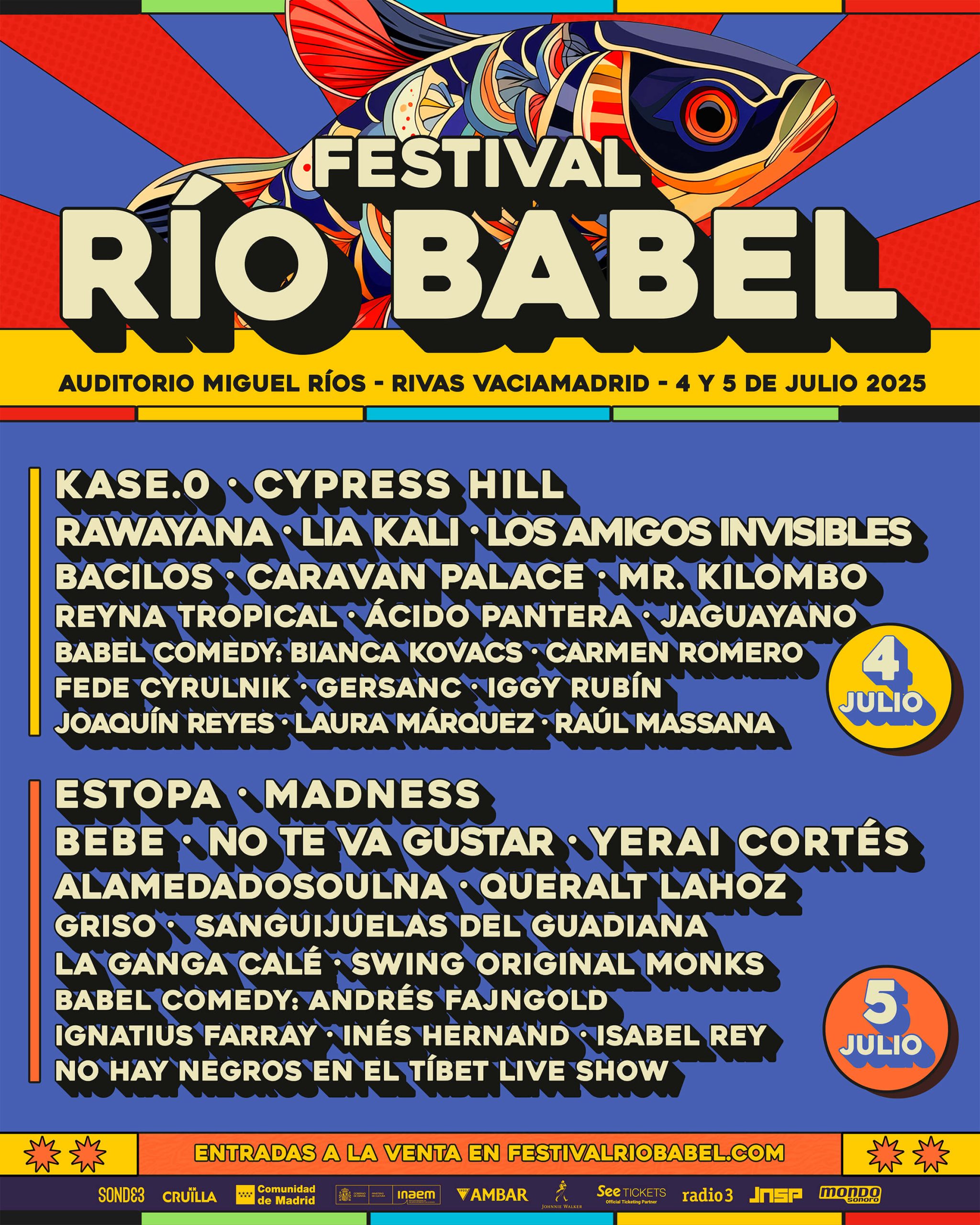 Madrid se prepara para una nueva edición de Río Babel