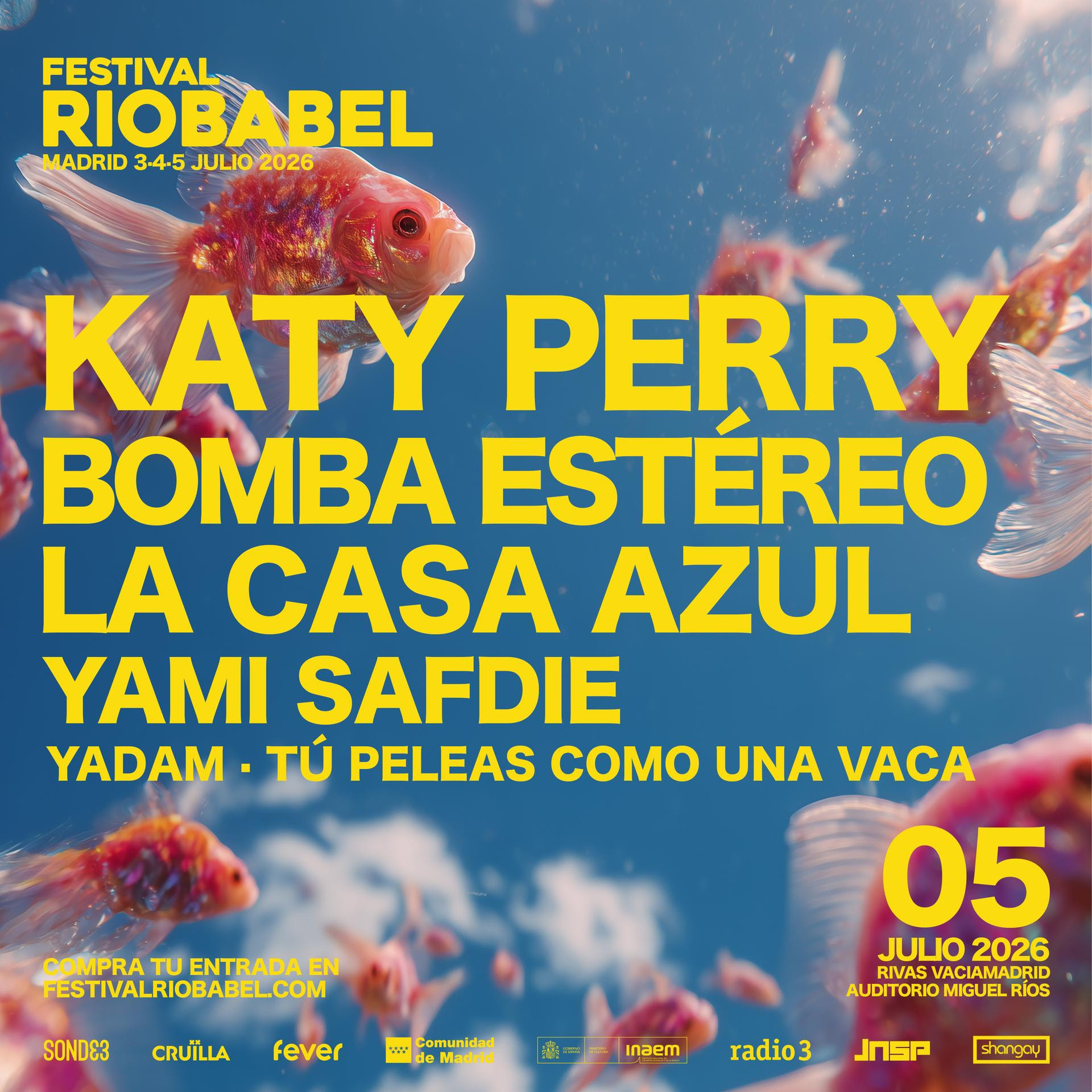 El Festival Río Babel 2026 suma nuevas incorporaciones